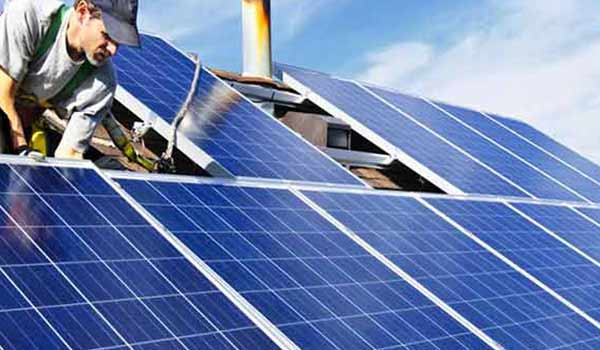 home solar panel