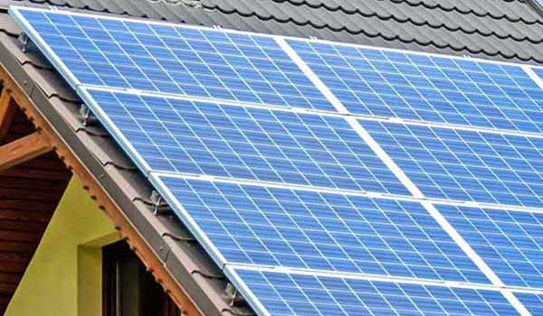 solar power panels and batteries